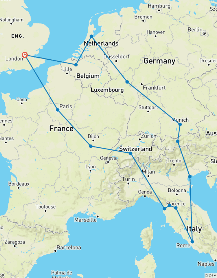Classic Europe Christmas & New Year Tour