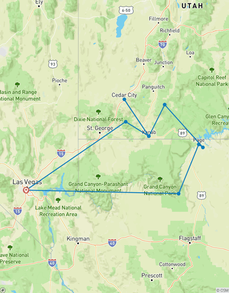 Grand Canyon Express - 3 days Tour