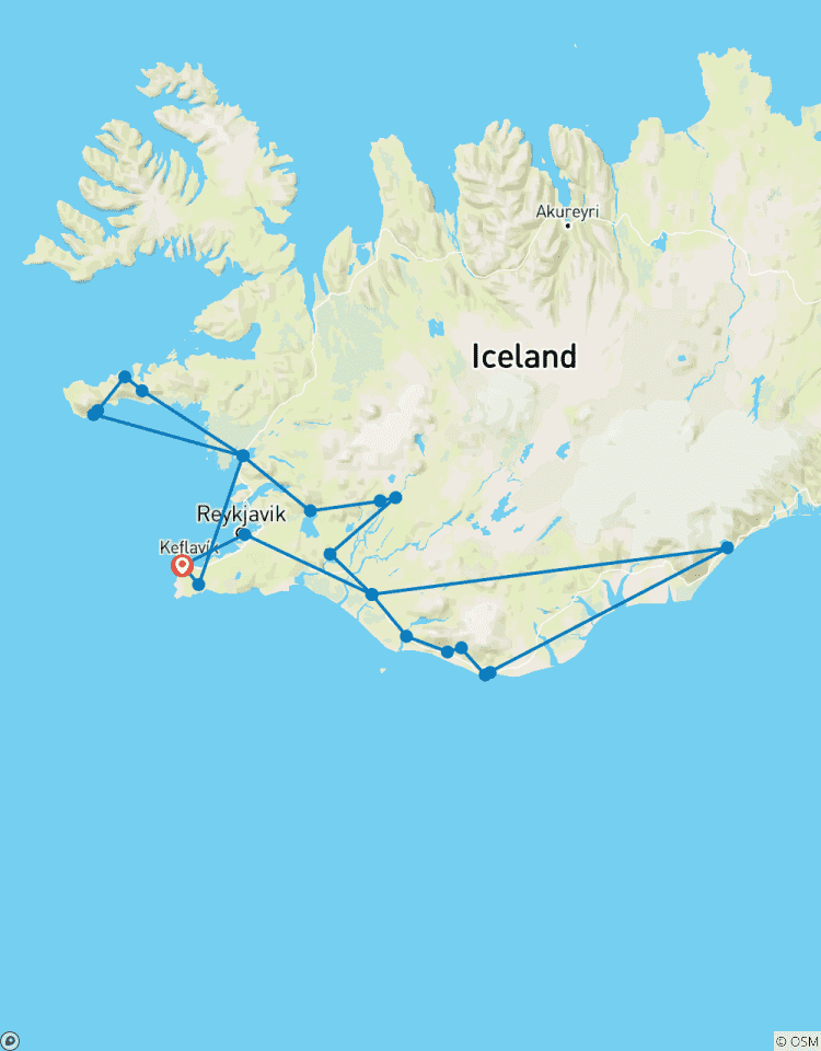 Circuit du cercle d\'or, côte sud, Snæfellsnes et Reykjavik (été) | 7 jours - en Autotour circuit