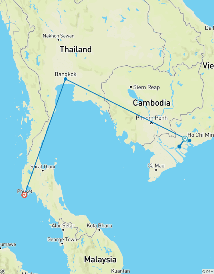 Uncover the Wonders of Vietnam & Thailand in 8 Days Tour