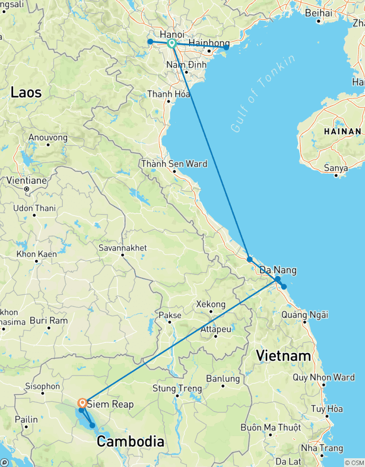 Circuito Viaje de 14 días por las Rutas del Patrimonio de Vietnam y Camboya - Circuito Privado