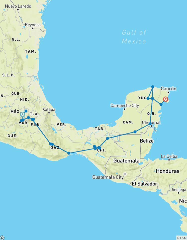 Oaxaca – 19-daagse avontuurlijke reis-rondreis
