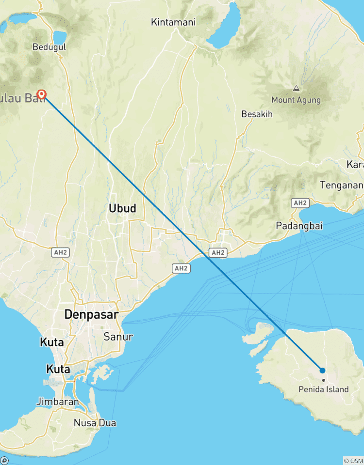 Circuito 5 Días en Bali, incluida la Excursión a Nusa Penida Oriental: Playa Atuh y Playa Diamante.