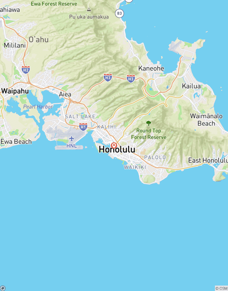 Circuito Experiencia Hawaii de 4 días: Descubre Oahu (Bilingüe: Chino, Inglés)