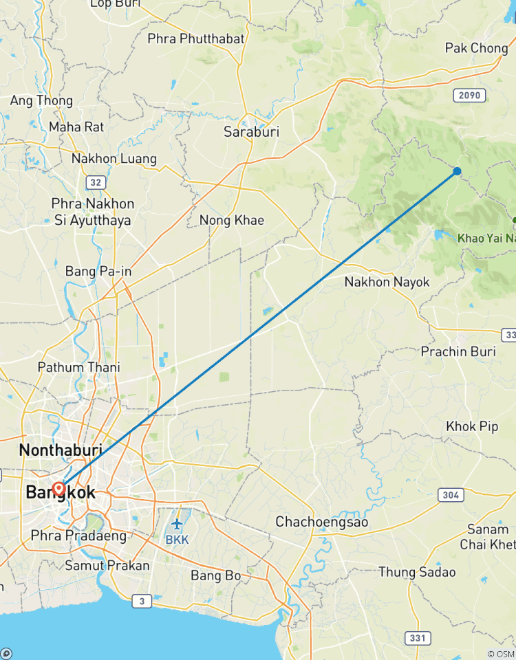 Circuito 5 días en Bangkok incluyendo Visita al Parque Nacional de Khao Yai ,Barrio Chino, Mercado de las Flores y Mucho Más