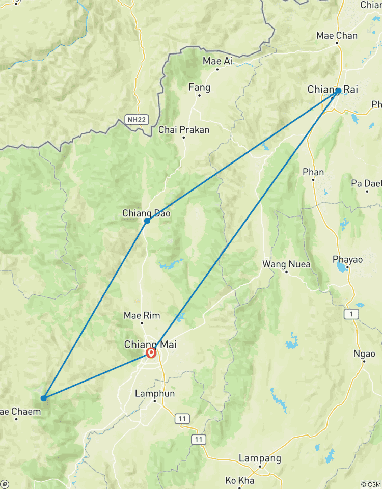 Circuito 8 Días Disfruta de lo más destacado de Chiang Mai y Chiang Rai.