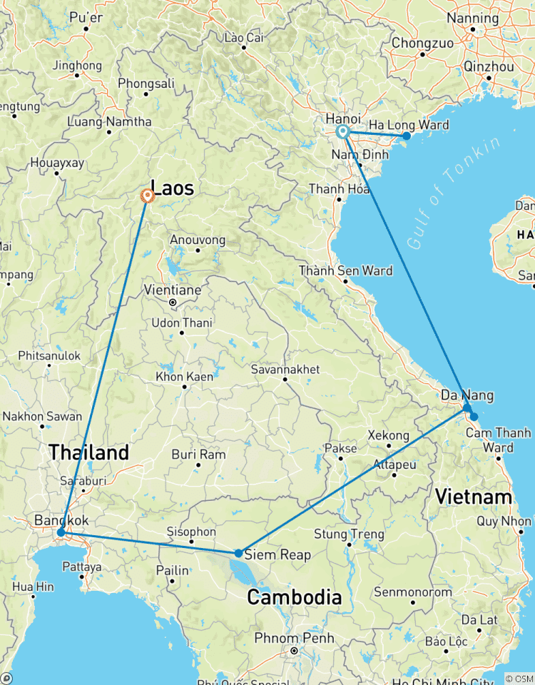 Entdecken Sie das malerische Indochina in 15 Tagen - Private Tour Rundreise