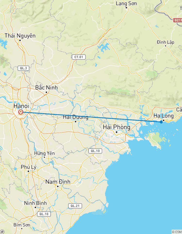 Hanoi - Halong Bay 2 dagen 1 nacht aan boord-rondreis
