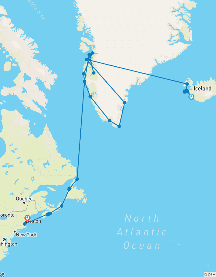 Ultieme Viking Ontdekkingstocht: IJsland naar Groenland-rondreis