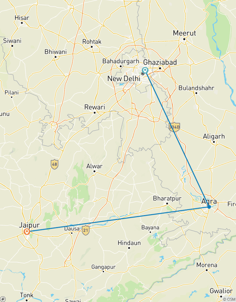 3 Days Golden Triangle Tour With 5-Star Hotels Tour