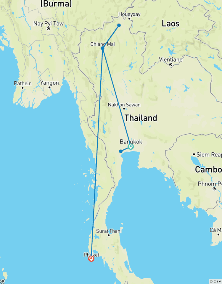 Circuito Descubre las Maravillas de Tailandia en 10 Días - Circuito Privado