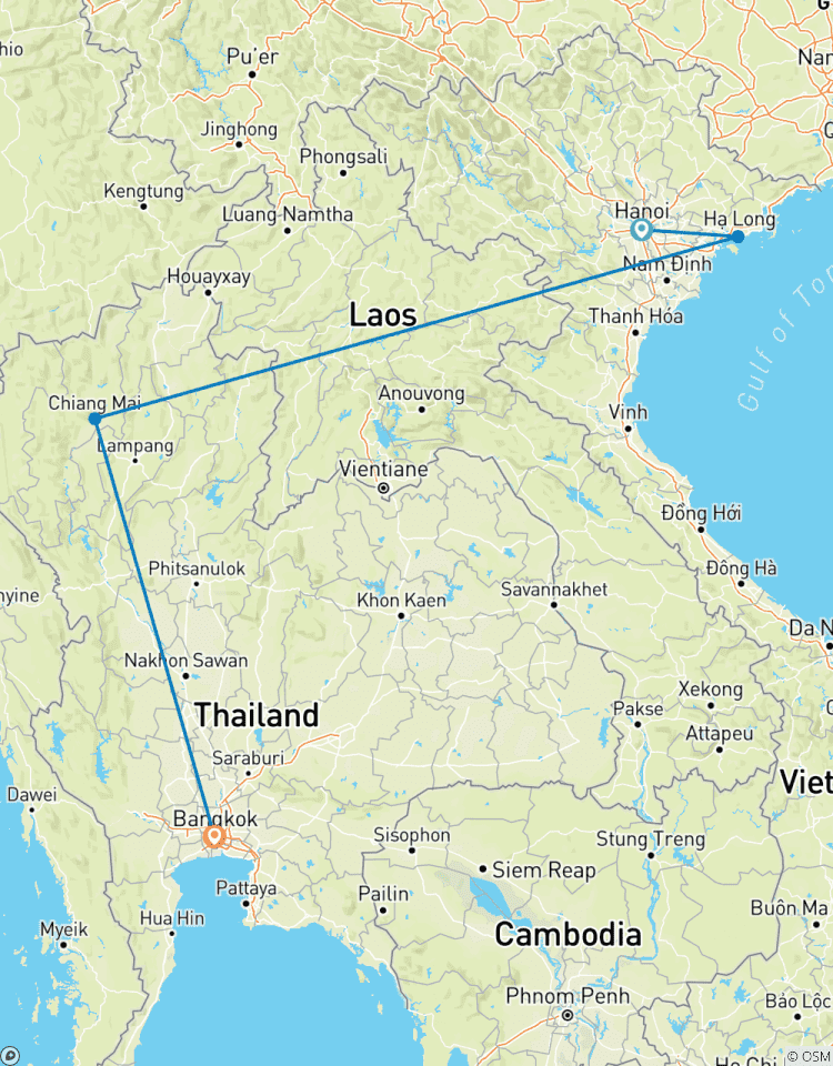 Circuito Senderos Elegantes: 11 días por Vietnam y Tailandia