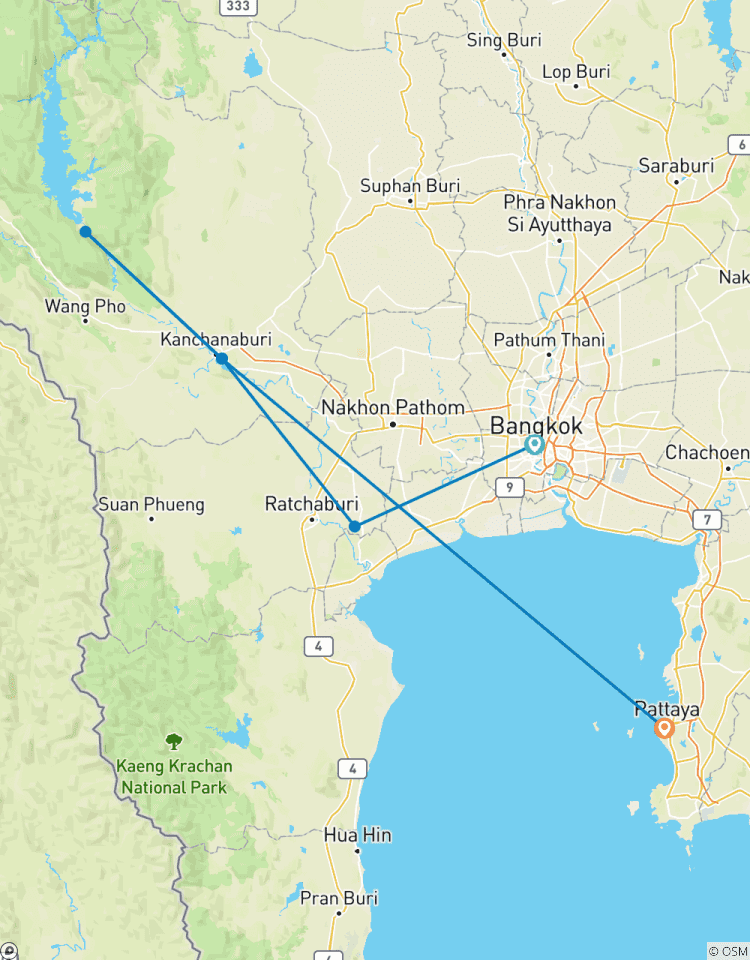 Circuito Explorando el encanto de Bangkok y Pattaya en 10 días - Circuito privado