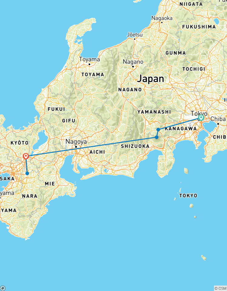 Circuit en petit groupe de 8 jours au Japon dans le cadre d\'un budget limité circuit