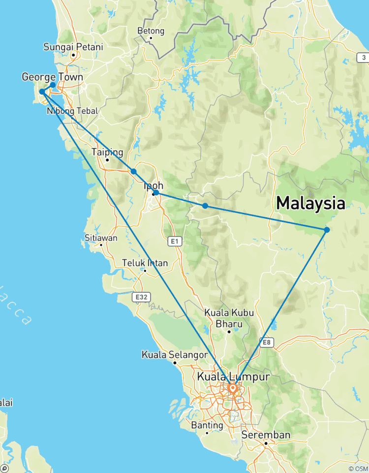 9 Days in Malaysia to Discover City and Nature Tour. Tour