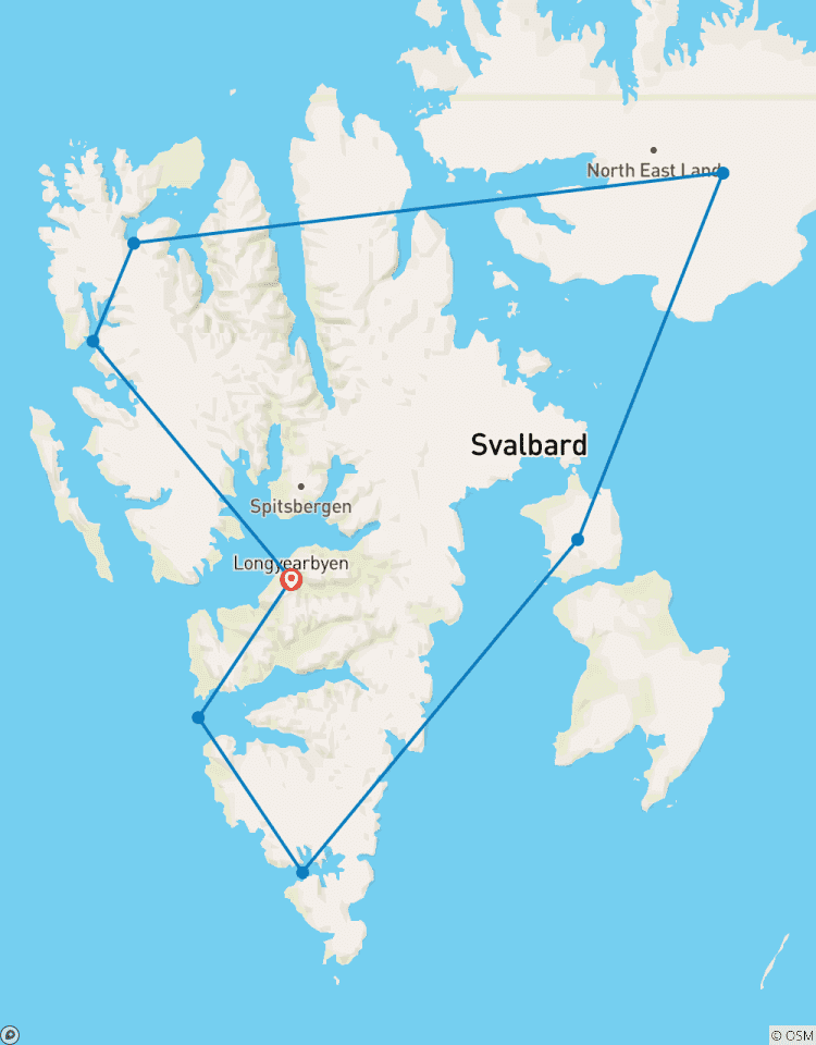Circuito ALREDEDOR DE SPITSBERGEN - EN EL REINO DEL OSO POLAR Y EL HIELO