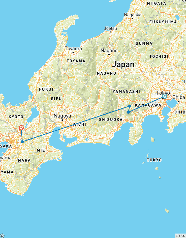 Circuit en petit groupe de 7 jours au Japon dans le cadre d\'un budget limité circuit