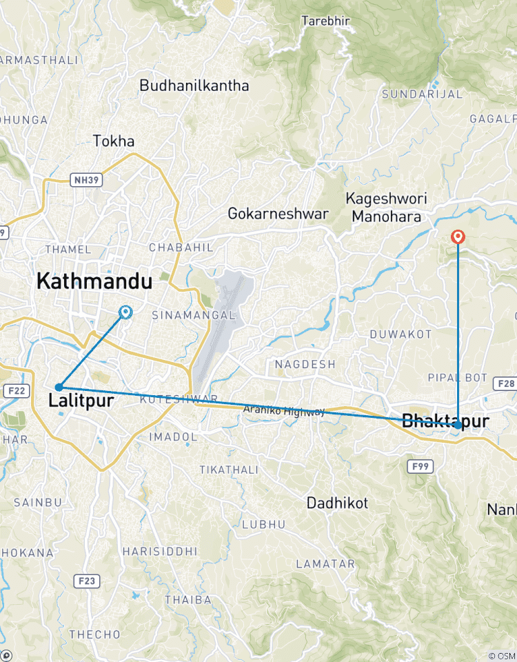 Sieben Welterbe durch das Kathmandutal Tagesausflug Rundreise