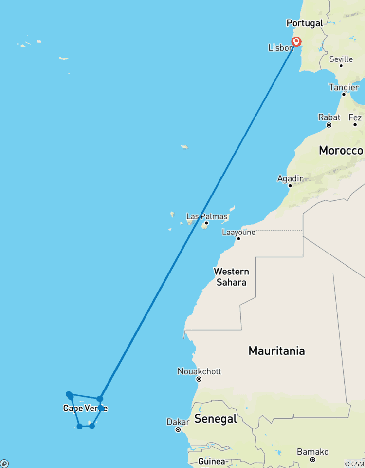 Cape Verde Island-Hopping Tour