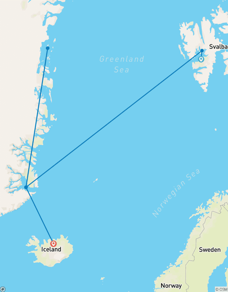 Sonnenfinsternis 2026 über Ost-Grönland Rundreise