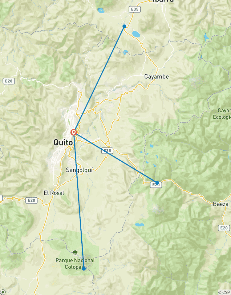 Aventure de 5 jours en Équateur : Les incontournables de Quito et les joyaux des environs circuit