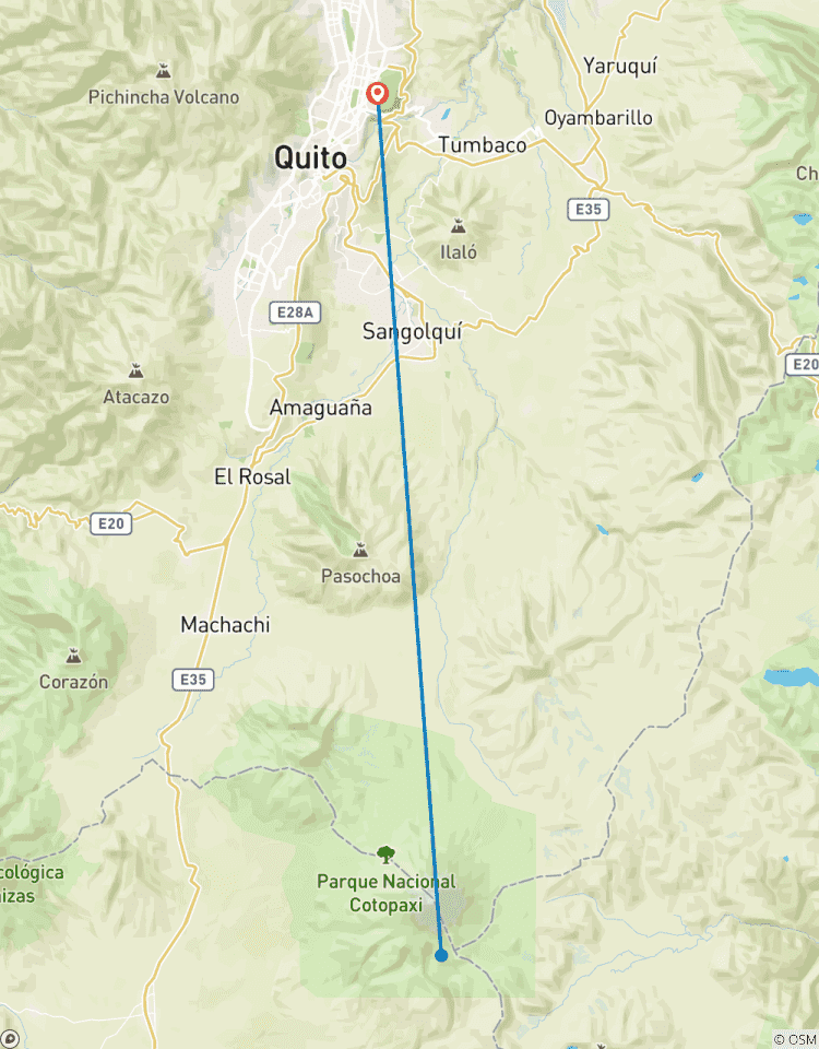 Circuito Día completo de exploración del Cotopaxi a Caballo - Grupo Compartido