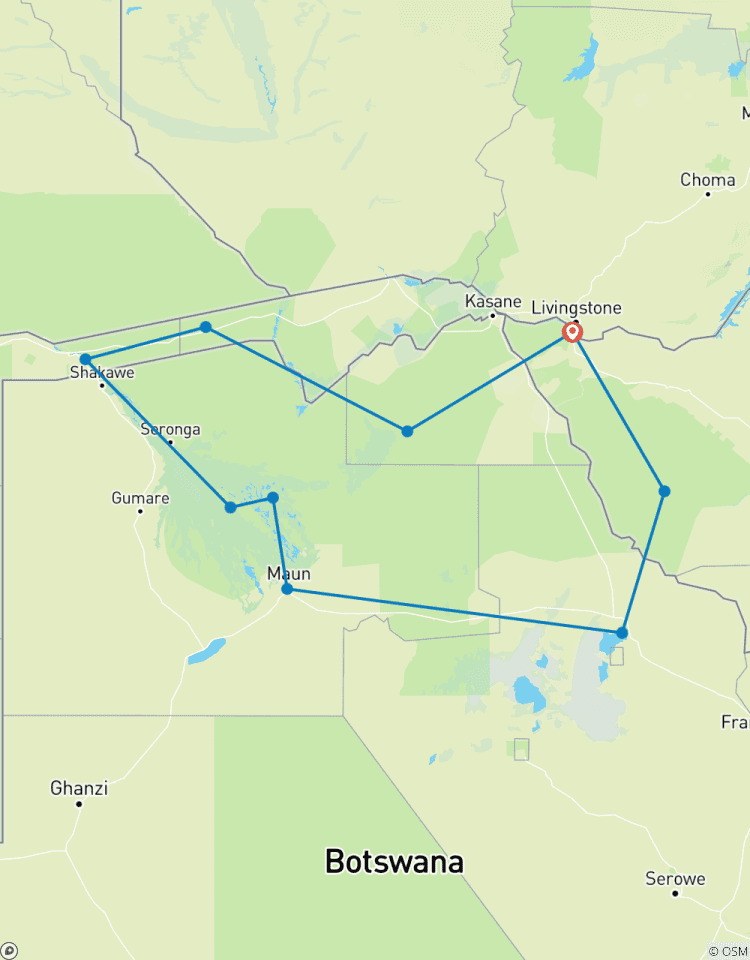 Circuito Botsuana y Zimbabue \"Ruta del Marfil\"