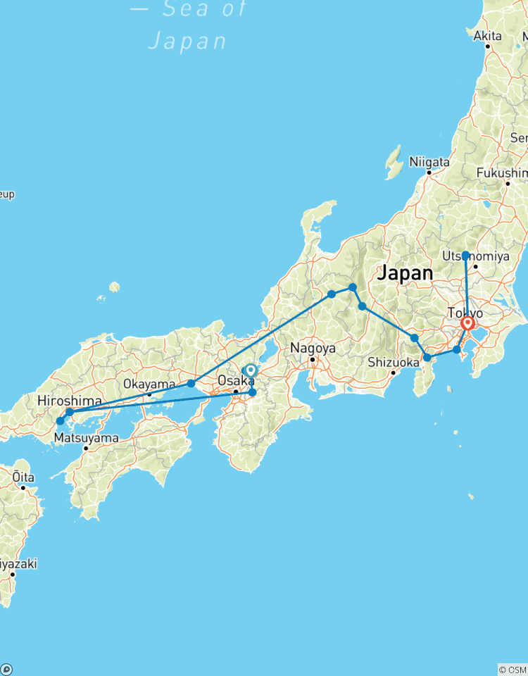 Hoogtepunten van Japan (incl. vlucht)-rondreis