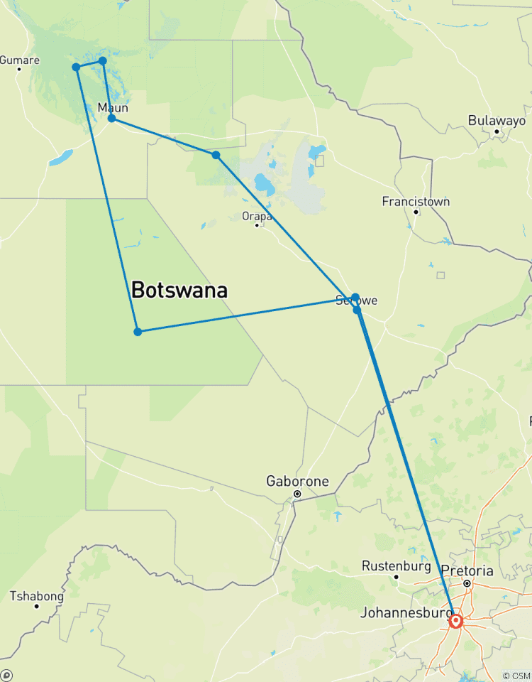 Circuito Botsuana - Trans Kalahari