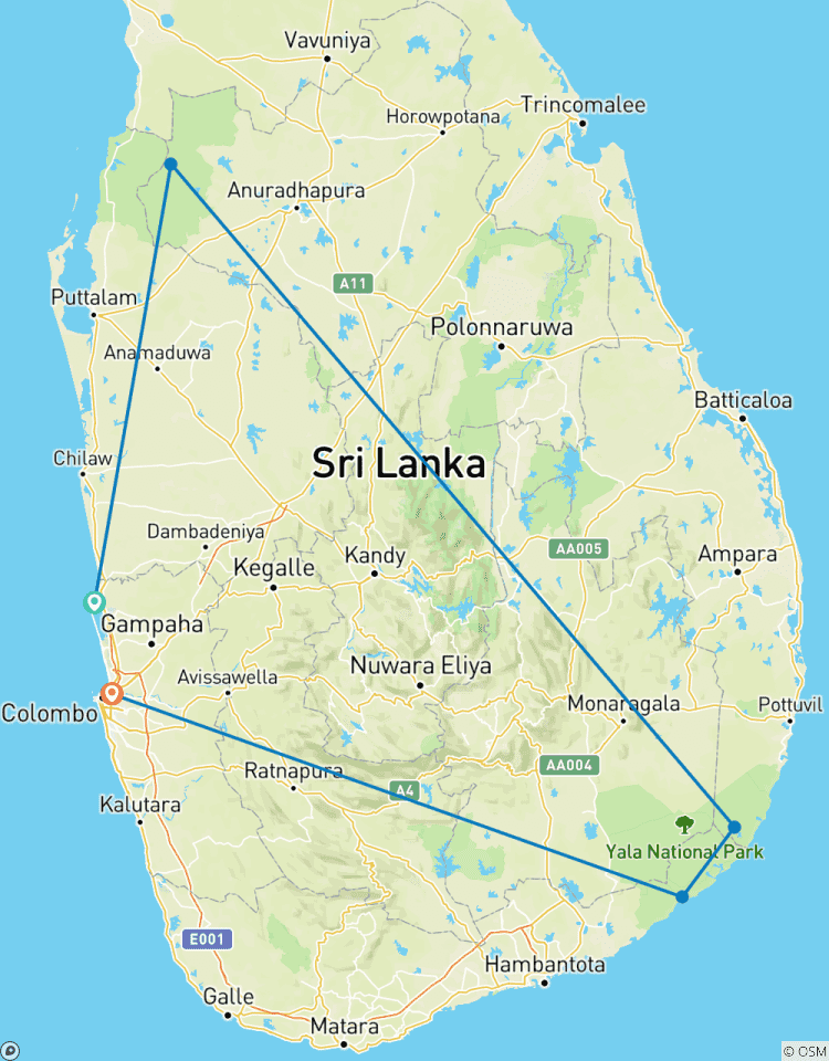 Sri Lanka Leopardenpfade Rundreise