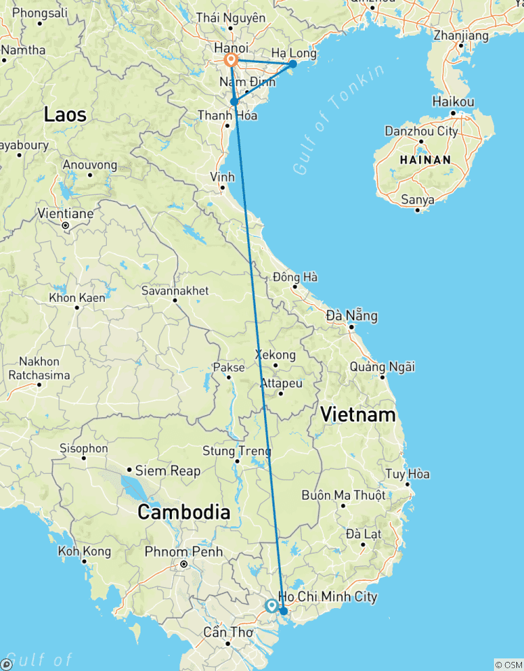 7 Dagen Ontspannend Avontuur Saigon naar Hanoi-rondreis