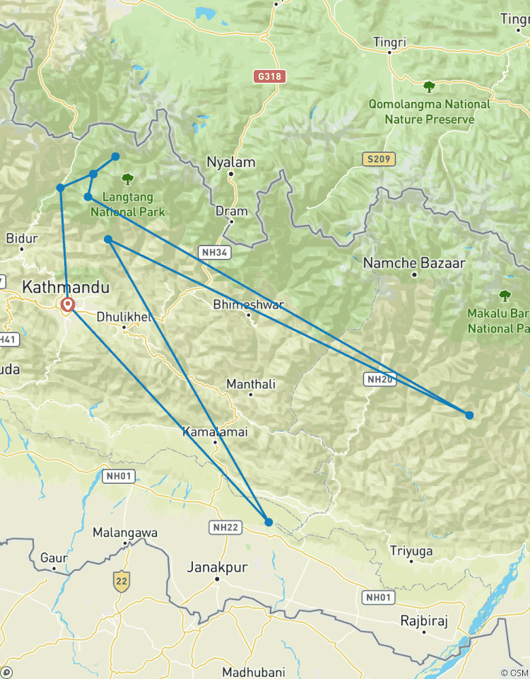 Trek Langtang Gosainkunda circuit