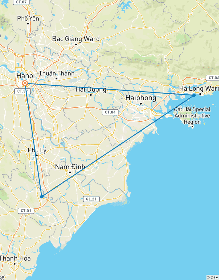 Circuito Lo mejor del Norte de Vietnam en 5 días: Hanói, Ninh Binh y Bahía de Ha Long