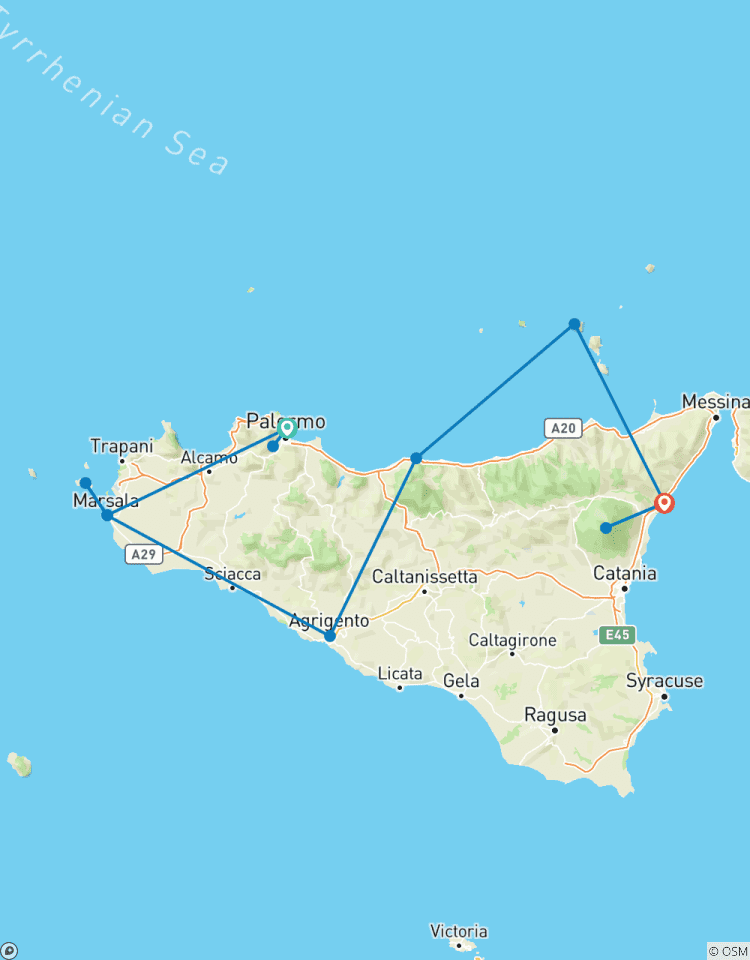 Sicily and Its Isles (Palermo to Taormina) (2026) Tour