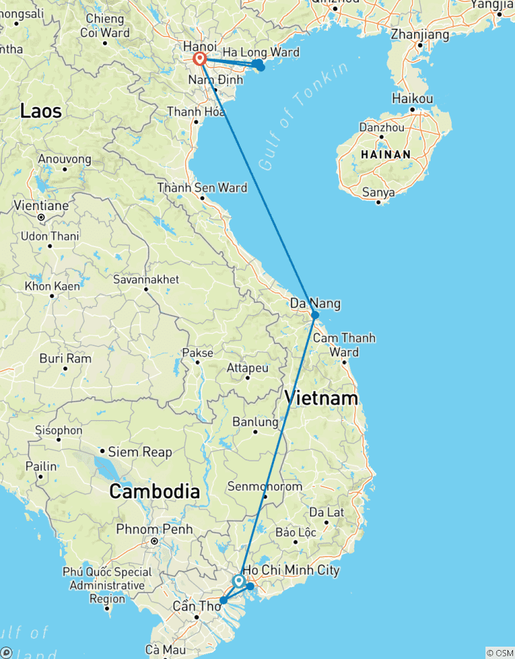 Circuito Paquete Súper Ahorrativo de 6 Días por Vietnam: Explora el Norte, el Centro y el Sur de Vietnam