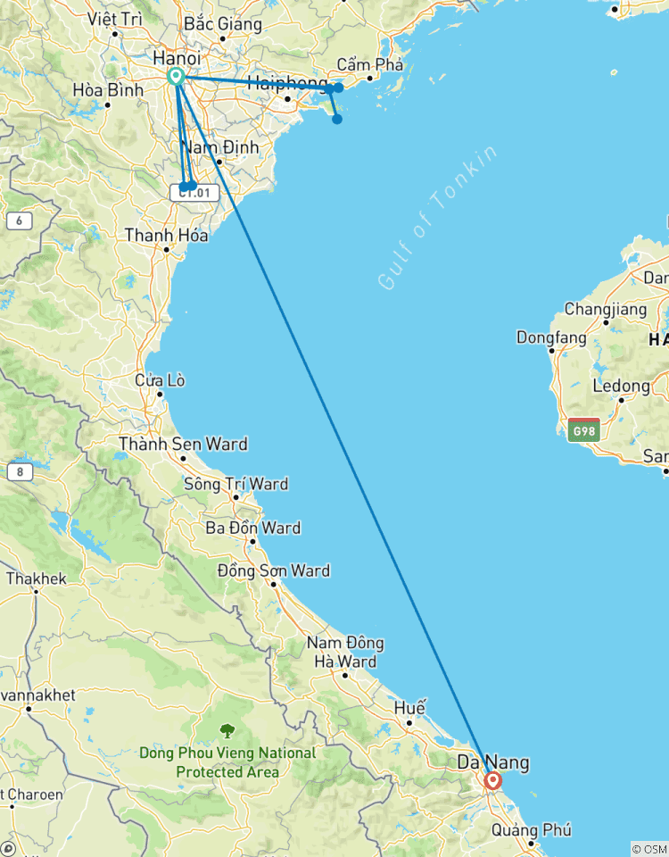 7 Tage abenteuer durch das Beste von Hanoi & Da Nang mit Up Travel Vietnam Rundreise