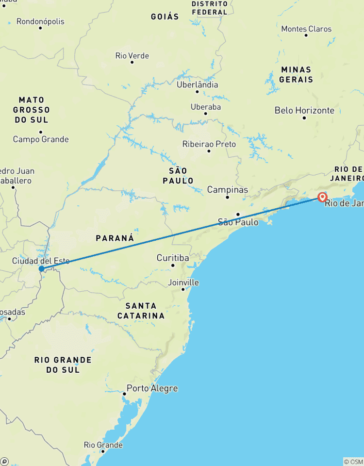 Aventure de luxe de 7 jours aux chutes d\'Iguazu circuit