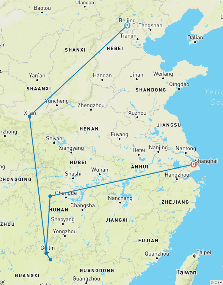 14 jours - Circuit en Chine à Zhangjiajie : Petit groupe de luxe et hôtels haut de gamme circuit