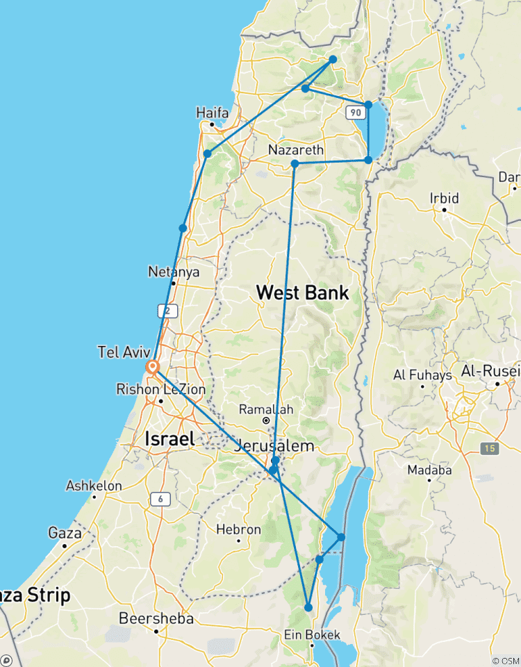 6 Day Highlights of Israel Tour Package Tour