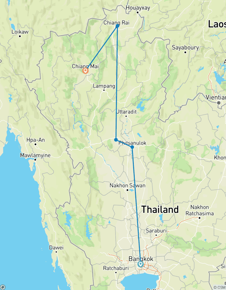 Noord-Thailand met Gouden Driehoek (groepsreis zonder Bangkok)-rondreis