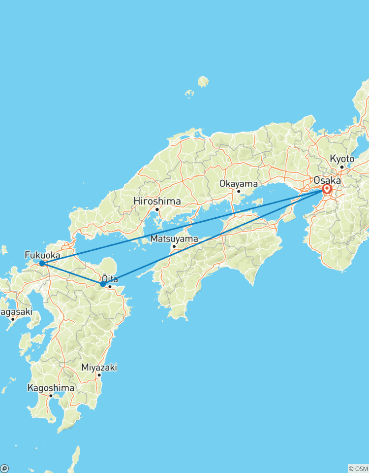 Circuito Norte de Kyushu en tren