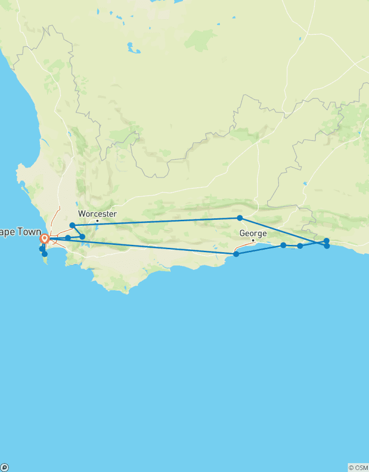 Ultimative Garden Route & Cape Explorer: 11 Tage voller Schönheit und Rundreise