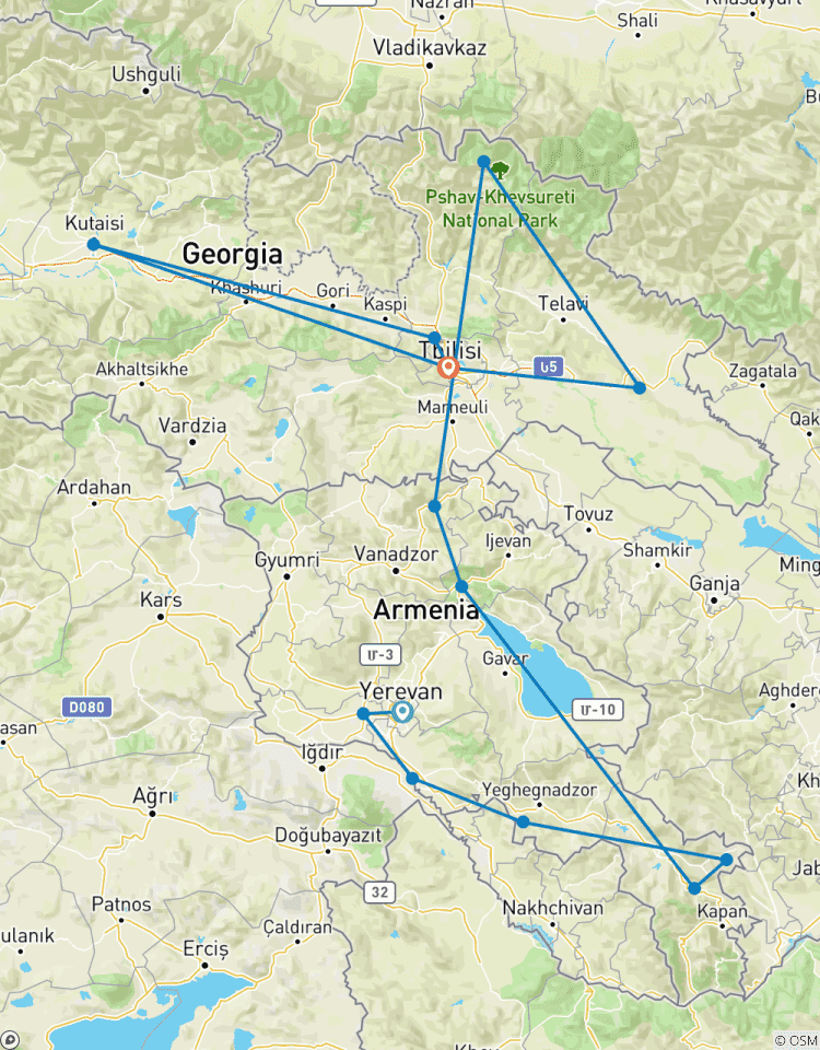 Circuito Viaje a Armenia y Georgia 13 días