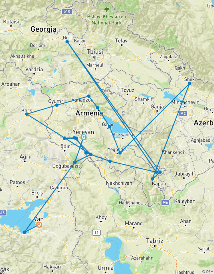 Circuito Armenia y Turquía Oriental