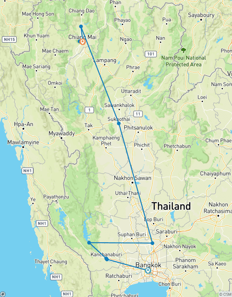Premium Nordthailand Rundreise