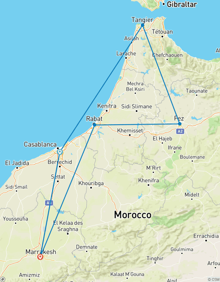 Morocco by Train : Self Guided Tour Tour