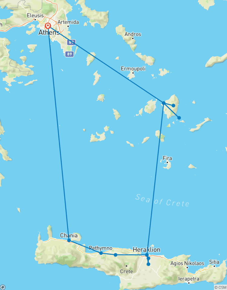 Circuito Joyas de Grecia: Atenas, Naxos y Creta (2026)