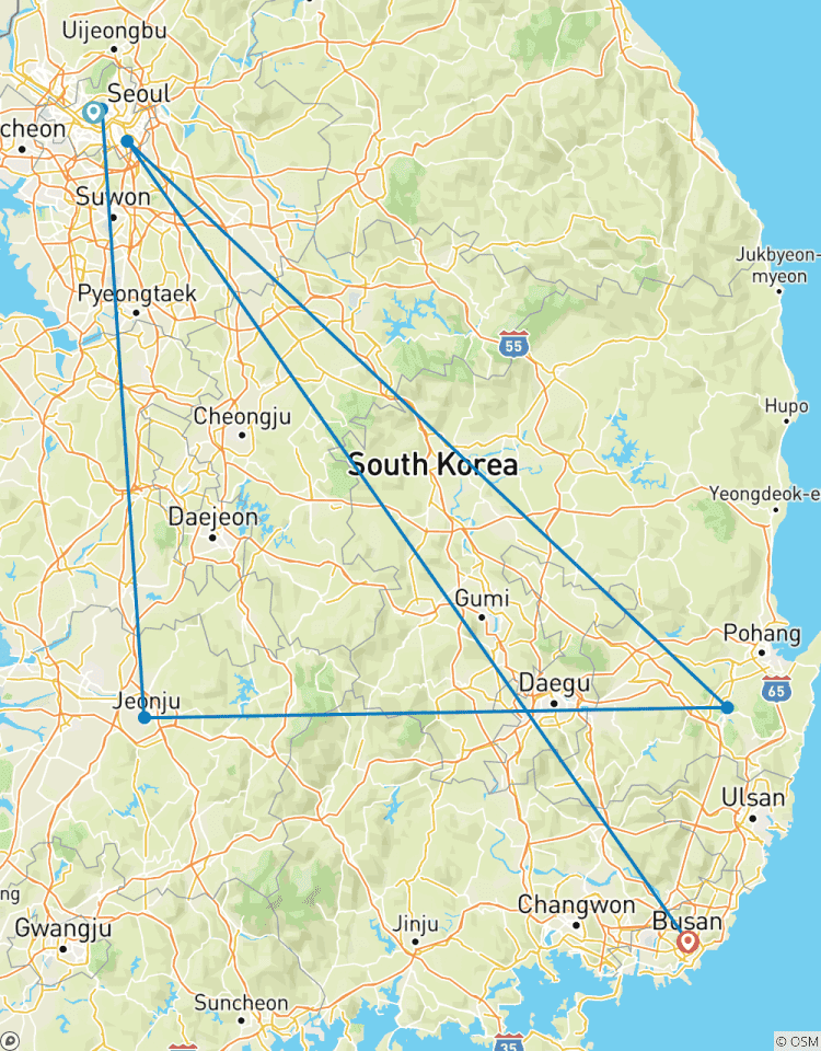 Circuito Lo esencial de Corea del Sur en 10 días - One Life Adventures