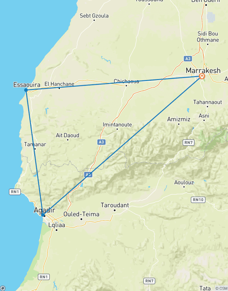 Travel Morocco For Seniors 5* H. & Half Board Tour
