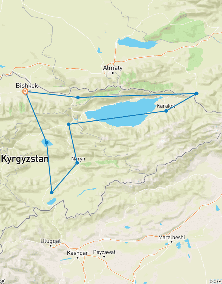 Kirgizië - De uitgebreide rondreis - Privérondleiding met gids-rondreis